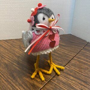 Season Of Love Valentine’s Day Fabric Bird Decor Hearts Walgreens NEW Heart